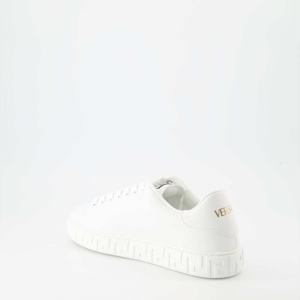 Baskets Baskets Greca Versace Blanc Homme