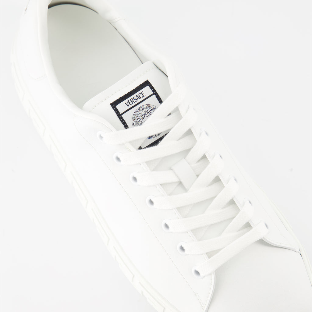 Baskets Baskets Greca Versace Blanc Homme