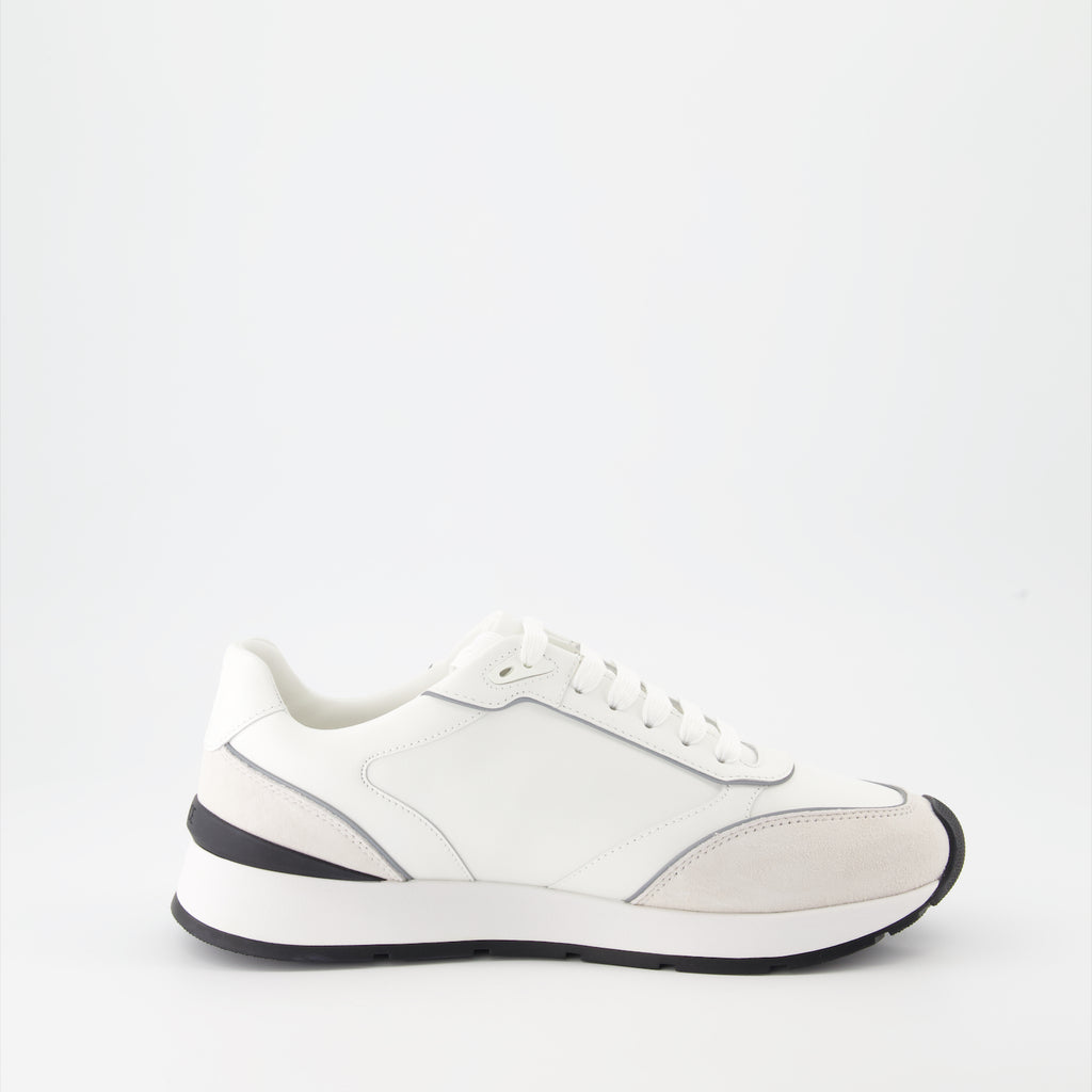 Baskets Baskets Milano Runner Versace Blanc Homme