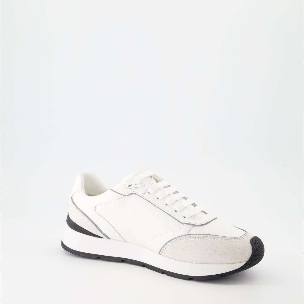 Baskets Baskets Milano Runner Versace Blanc Homme