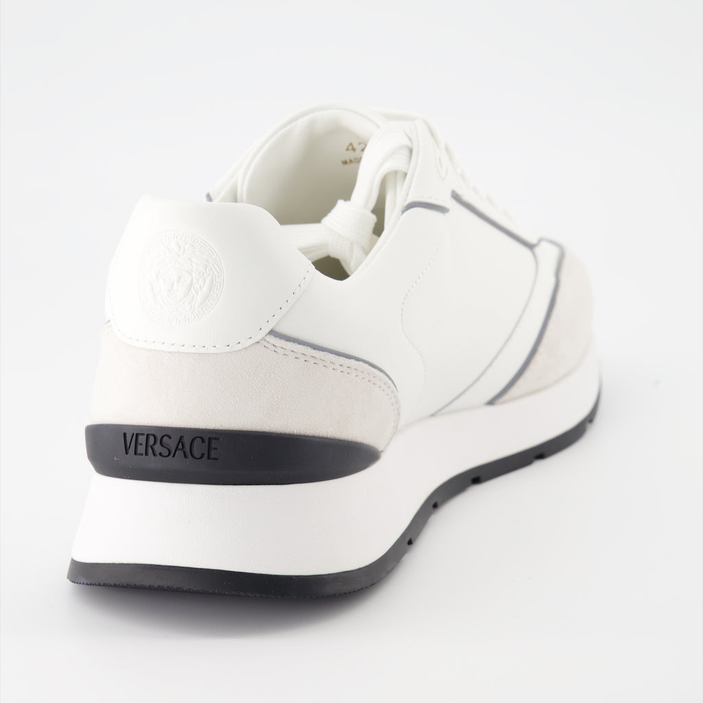 Baskets Baskets Milano Runner Versace Blanc Homme