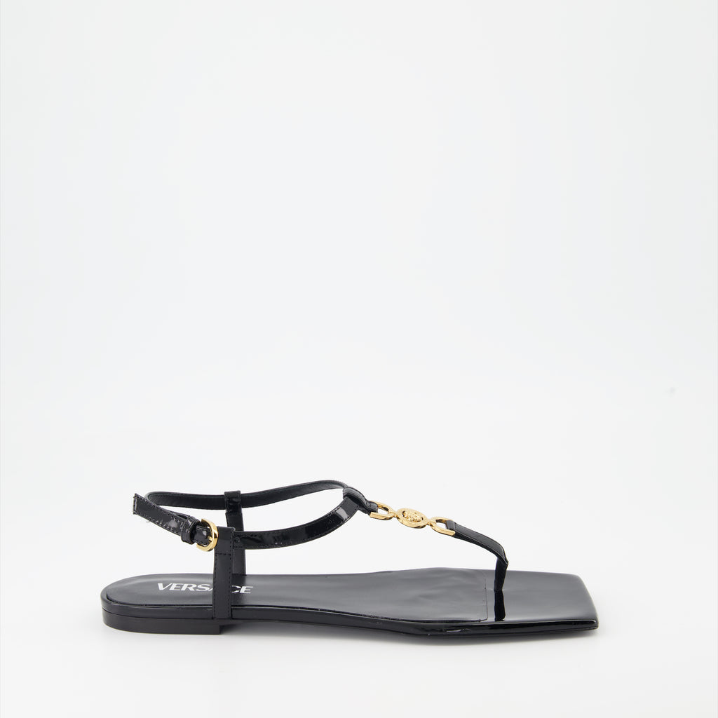 Scarpe aperte Sandales Medusa '95 Versace Nero Femme