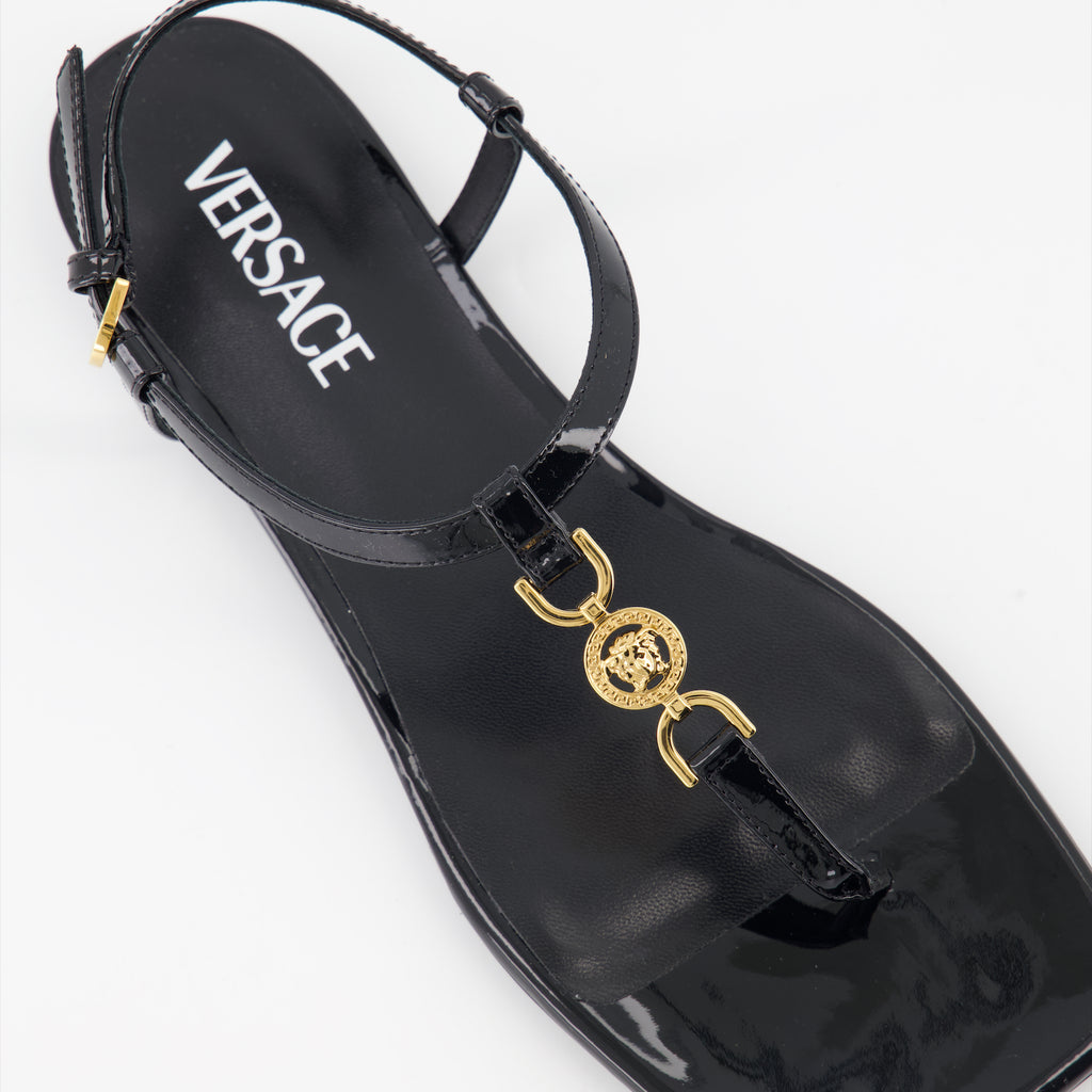 Scarpe aperte Sandales Medusa '95 Versace Nero Femme