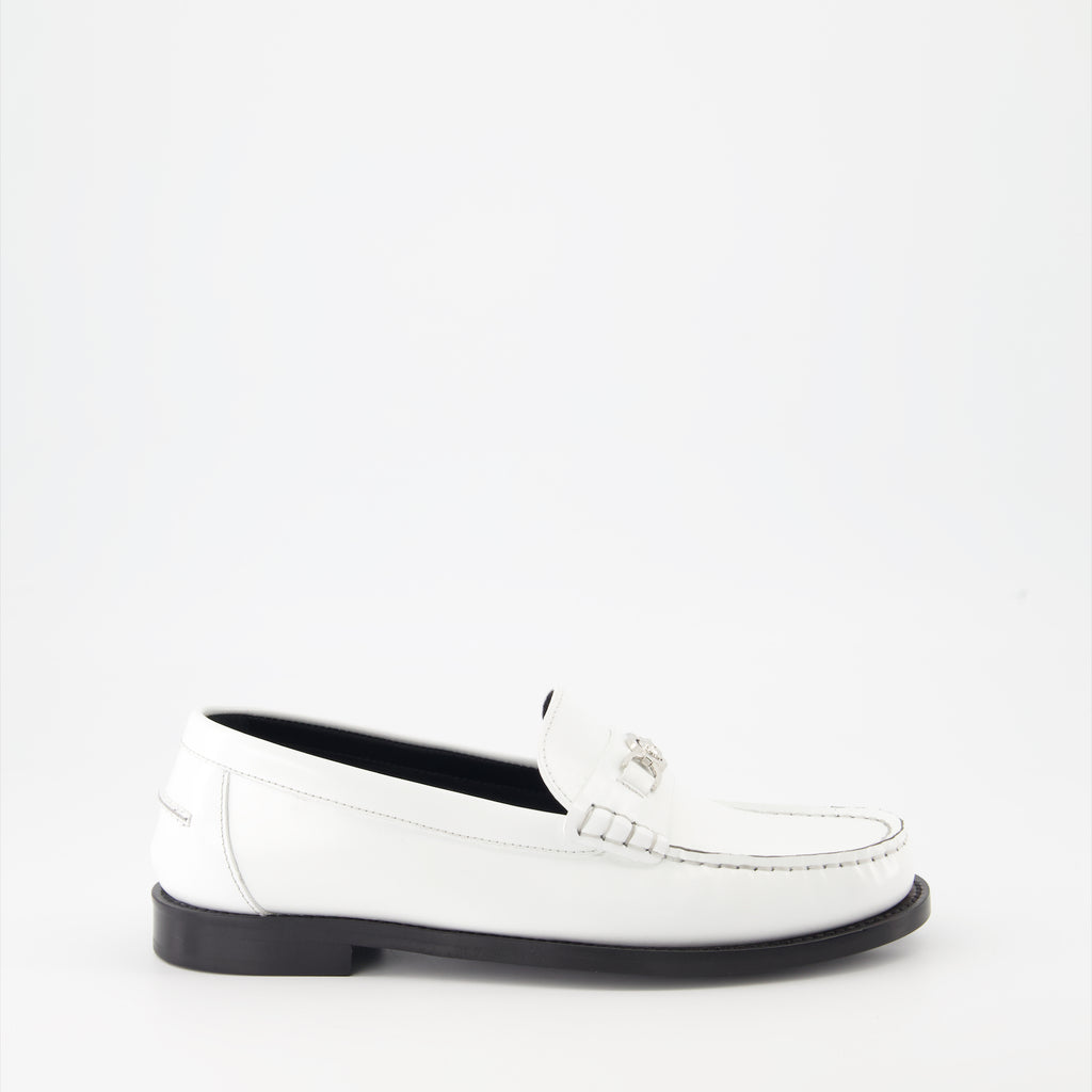 Mocassins Mocassins Medusa '95 Versace Blanc Femme