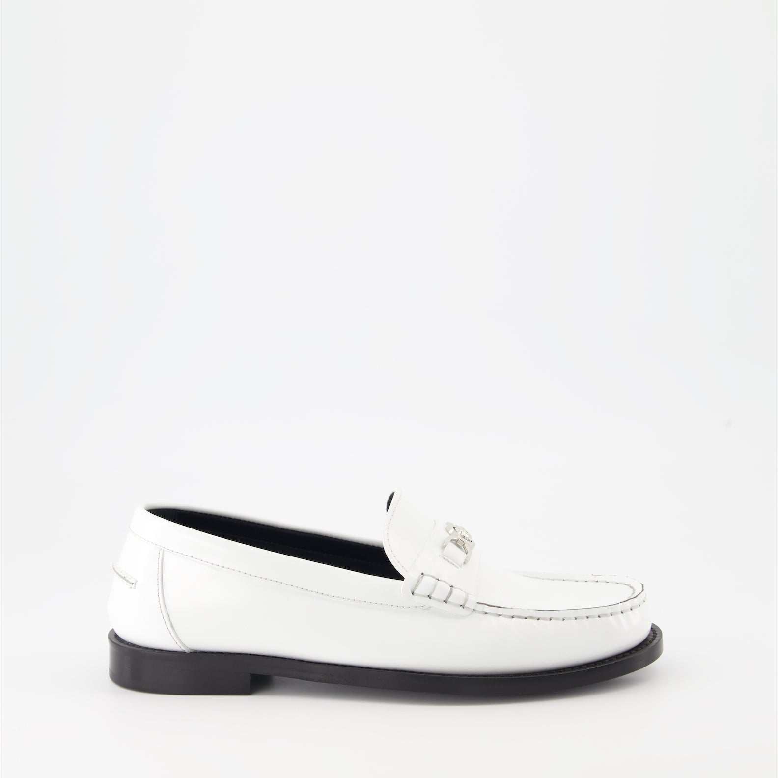 Mocassins Mocassins Medusa '95 Versace Blanc Femme