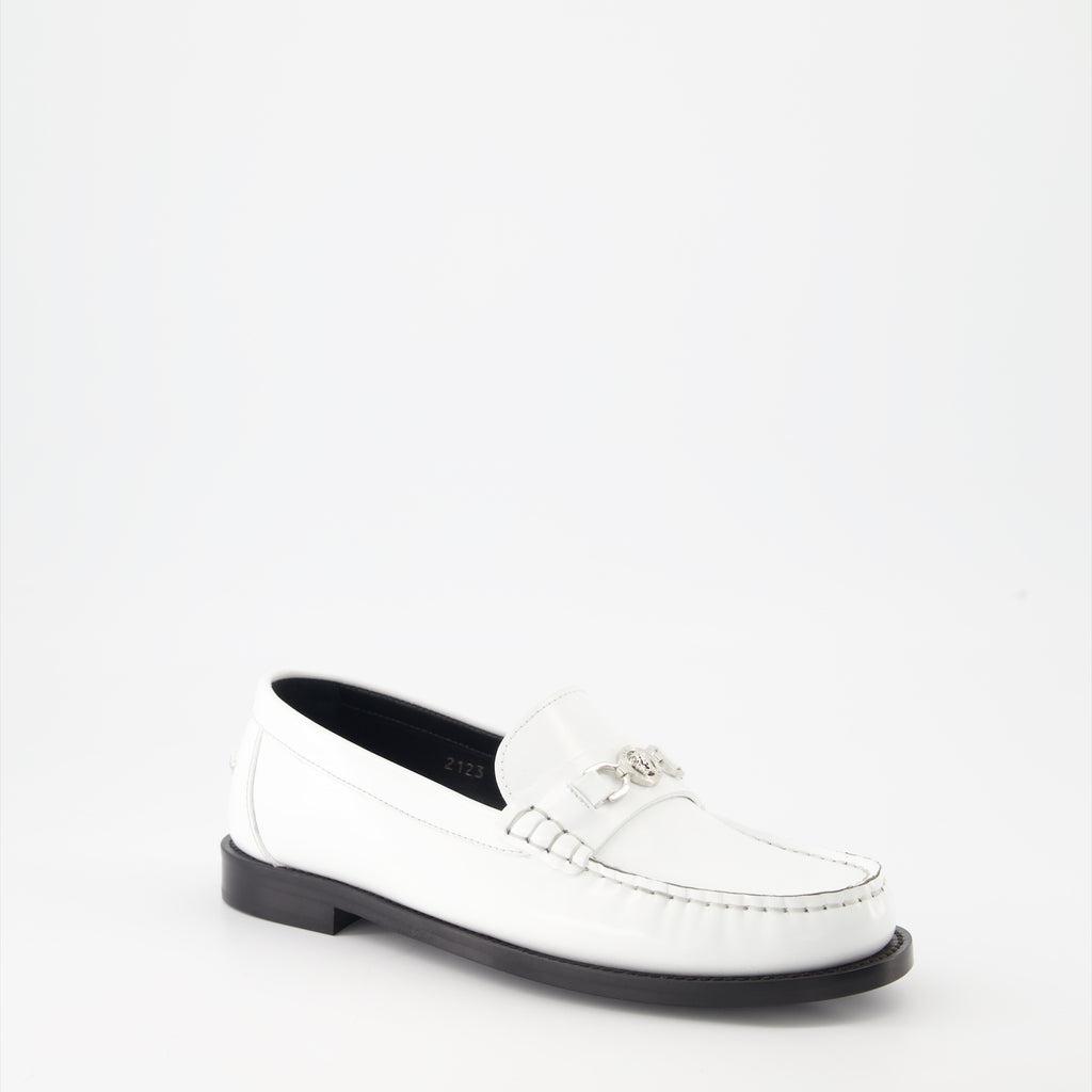 Mocassins Mocassins Medusa '95 Versace Blanc Femme