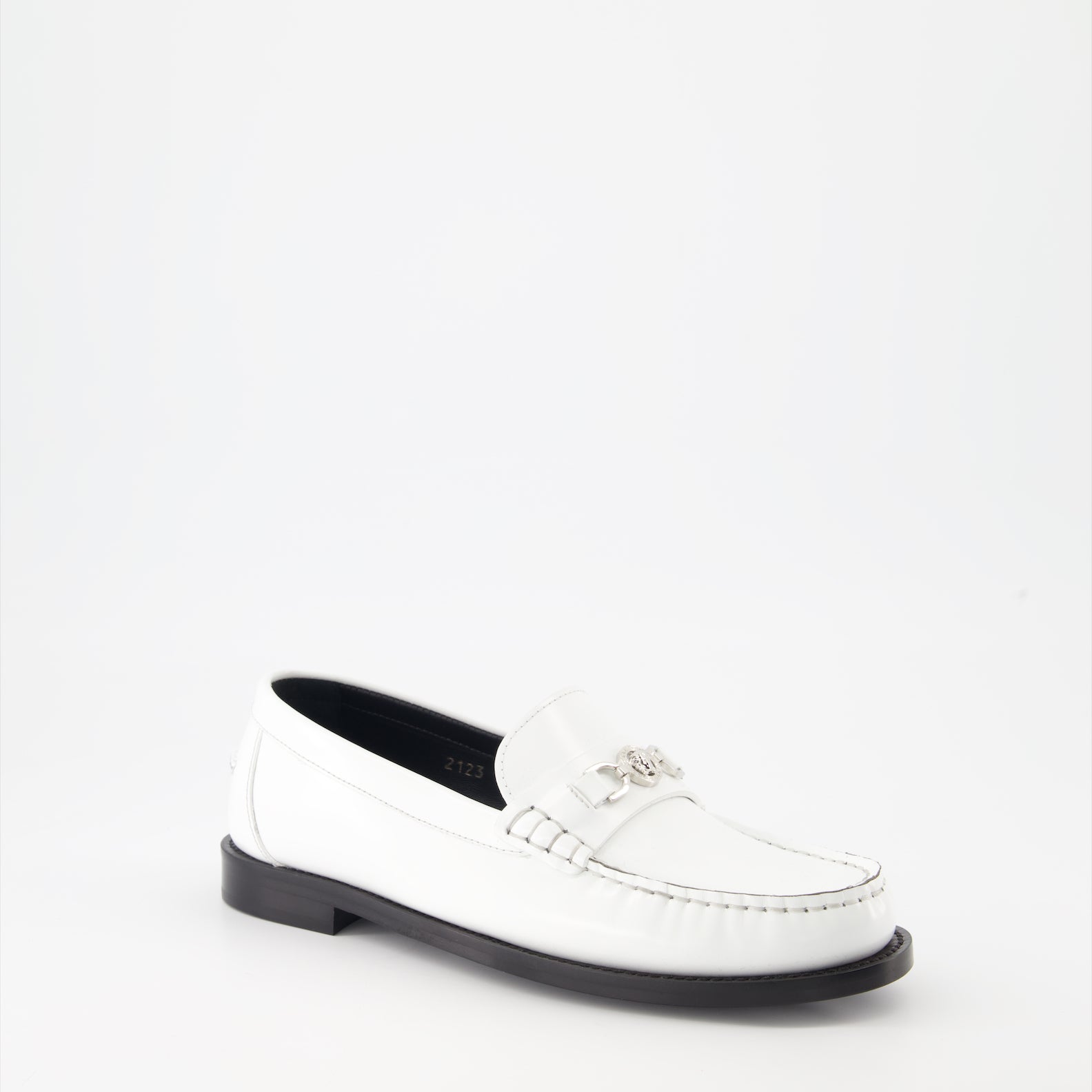 Mocassins Mocassins Medusa '95 Versace Blanc Femme