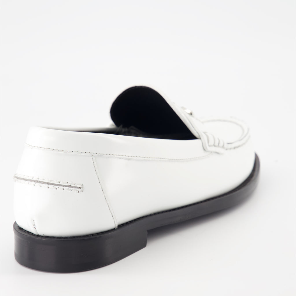 Mocassins Mocassins Medusa '95 Versace Blanc Femme