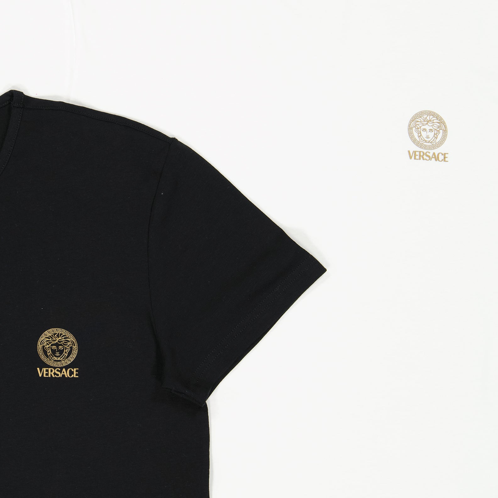 Sous-vêtements et homewear Lot de tricots de corps Versace Blanc Homme