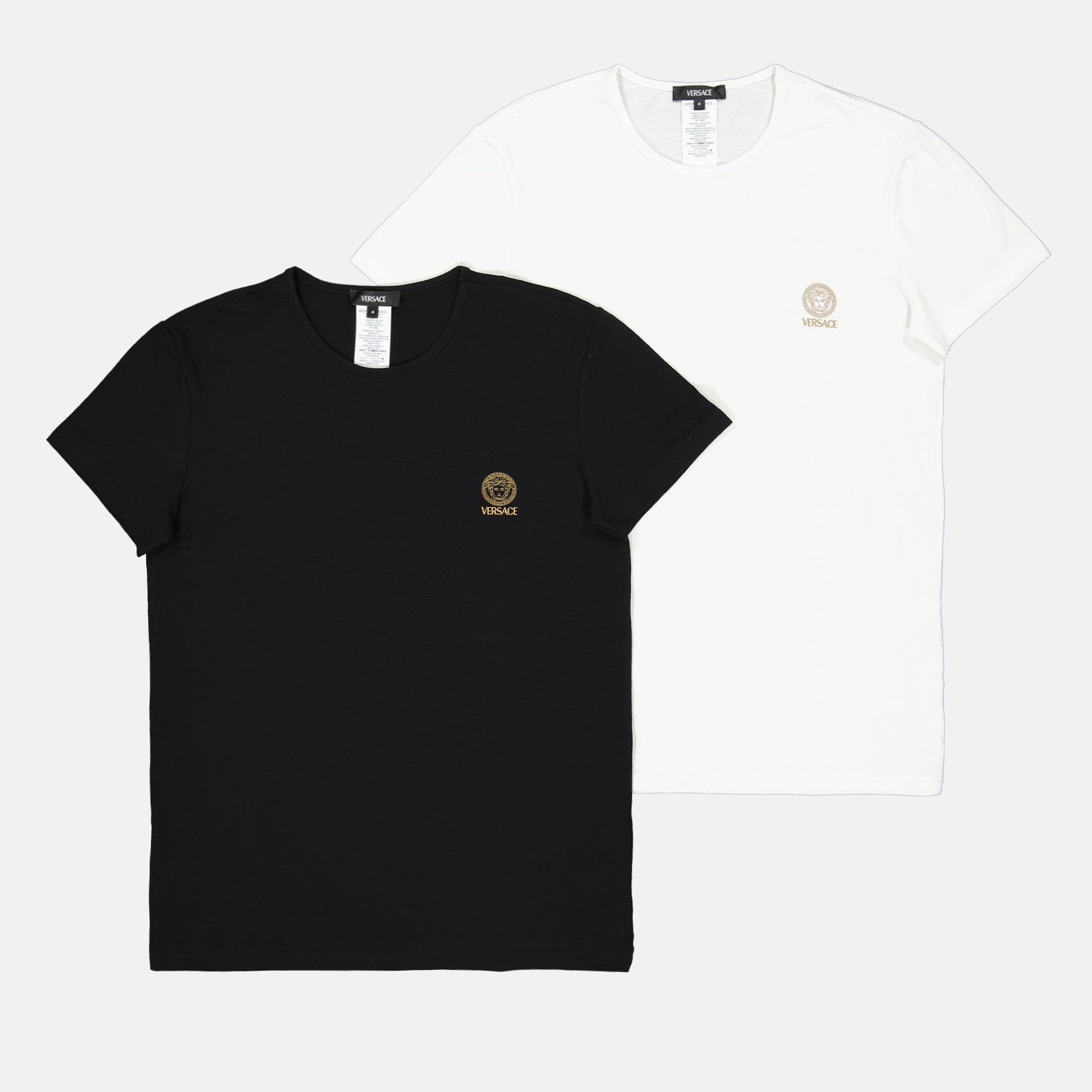 Sous-vêtements et homewear Lot de tricots de corps Versace Blanc Homme