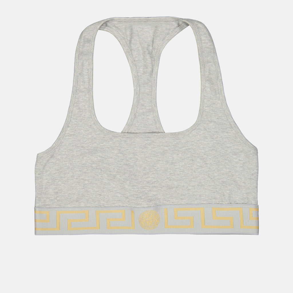 Sous-vêtements et homewear Brassière de sport Medusa Versace Gris Femme