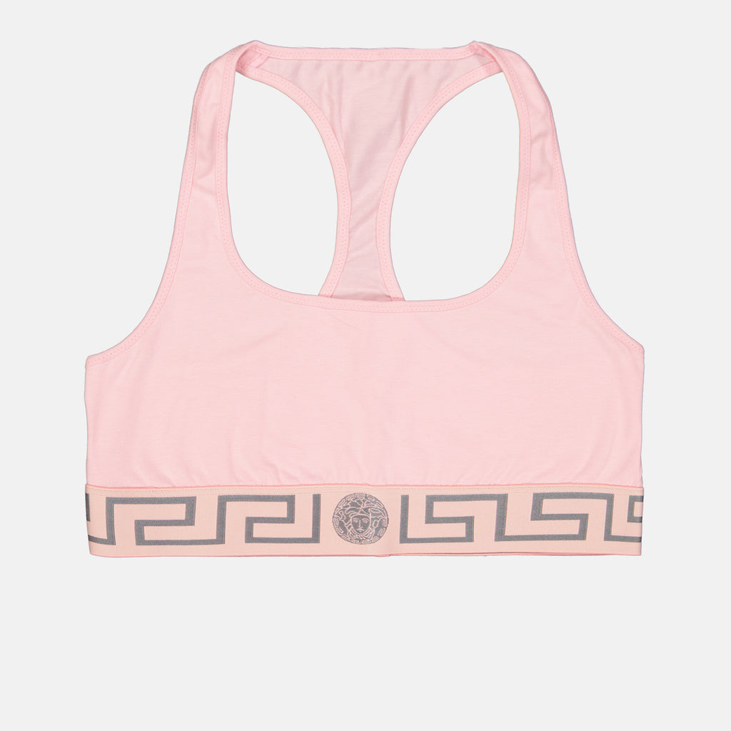 Sous-vêtements et homewear Brassière Greca Versace Rose Femme
