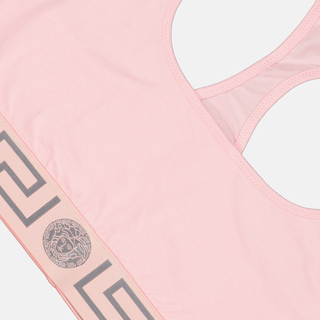 Sous-vêtements et homewear Brassière Greca Versace Rose Femme