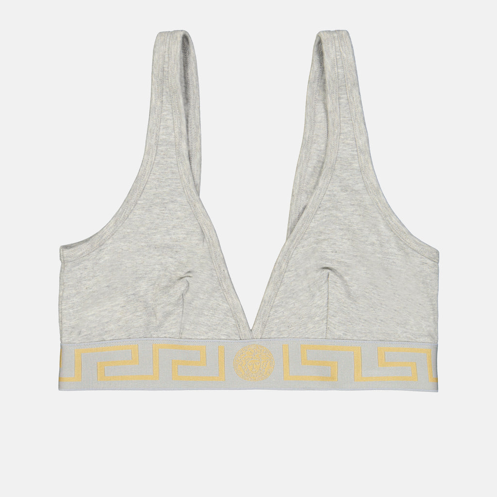 Sous-vêtements et homewear Soutien-gorge Medusa Versace Gris Femme