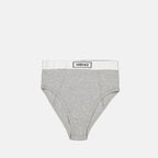 Ropa interior y homewear Logo Brief Versace Gris Femme