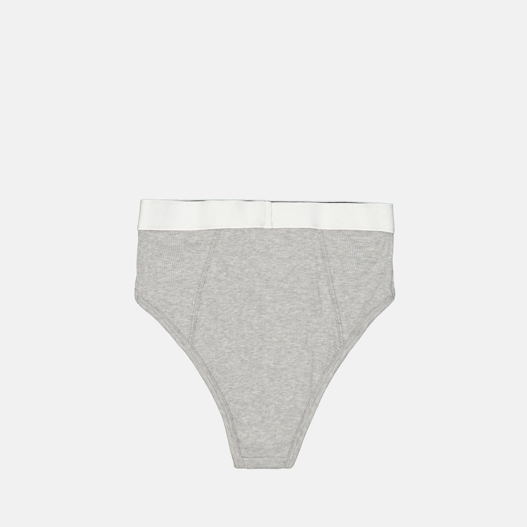 Ropa interior y homewear Logo Brief Versace Gris Femme