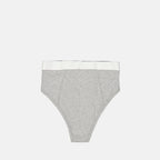 Ropa interior y homewear Logo Brief Versace Gris Femme