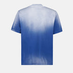 T-Shirts T-shirt Medusa délavé Versace Blau Homme