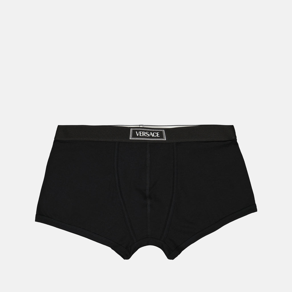Sous-vêtements et homewear Boxer à logo Versace Noir Homme