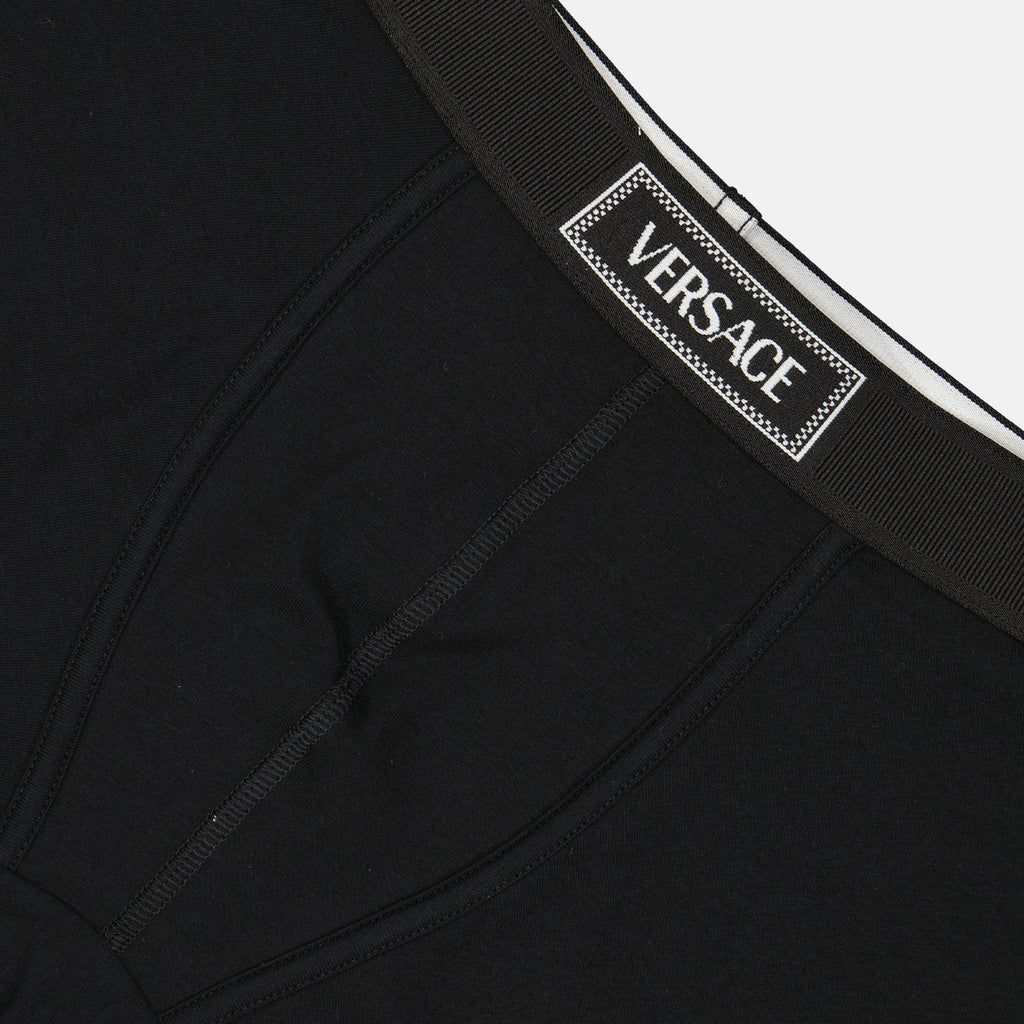 Sous-vêtements et homewear Boxer à logo Versace Noir Homme