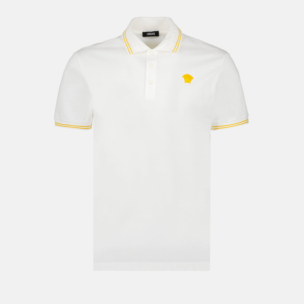 Polos Medusa Polo Versace Blanco Homme