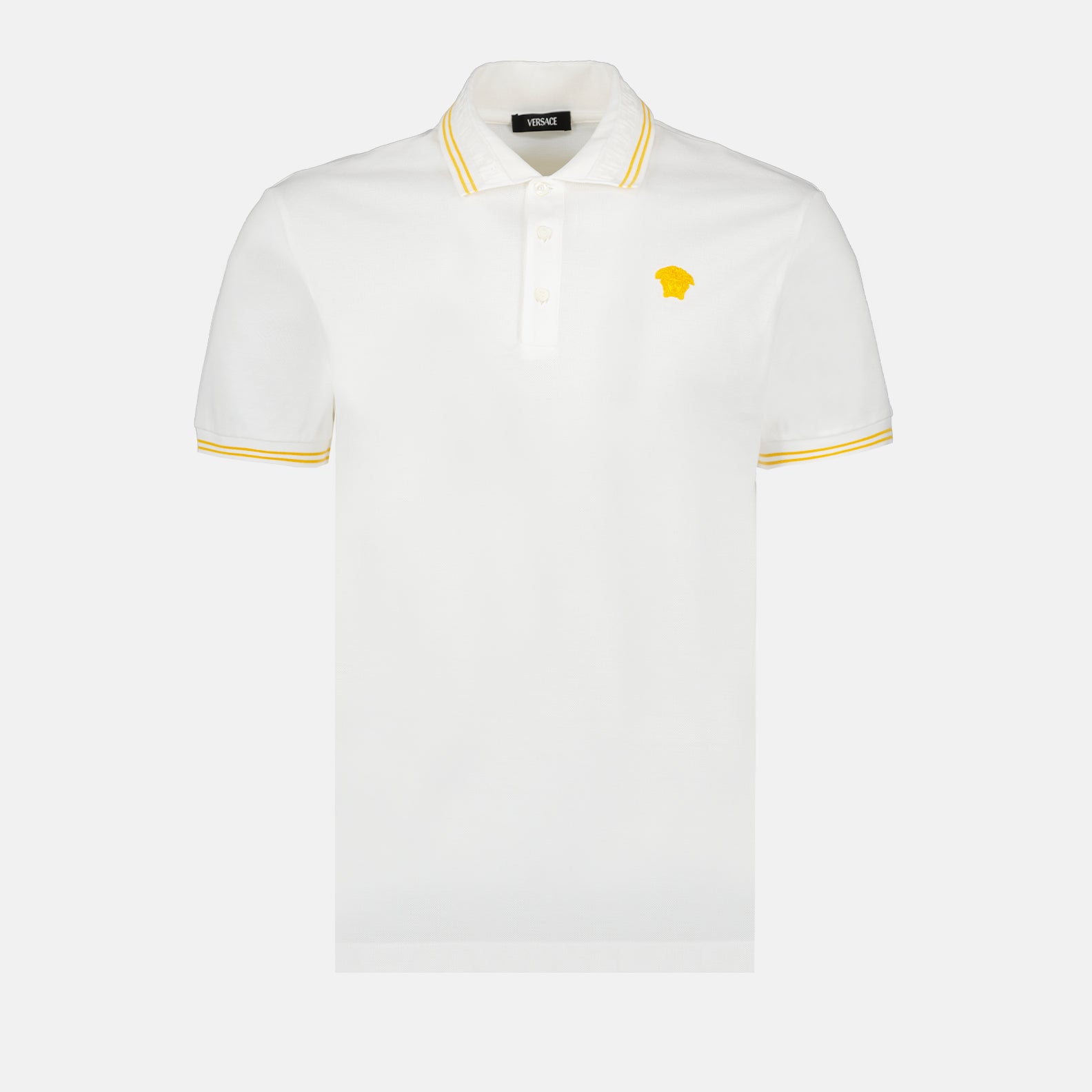 Polos Medusa Polo Versace Blanco Homme