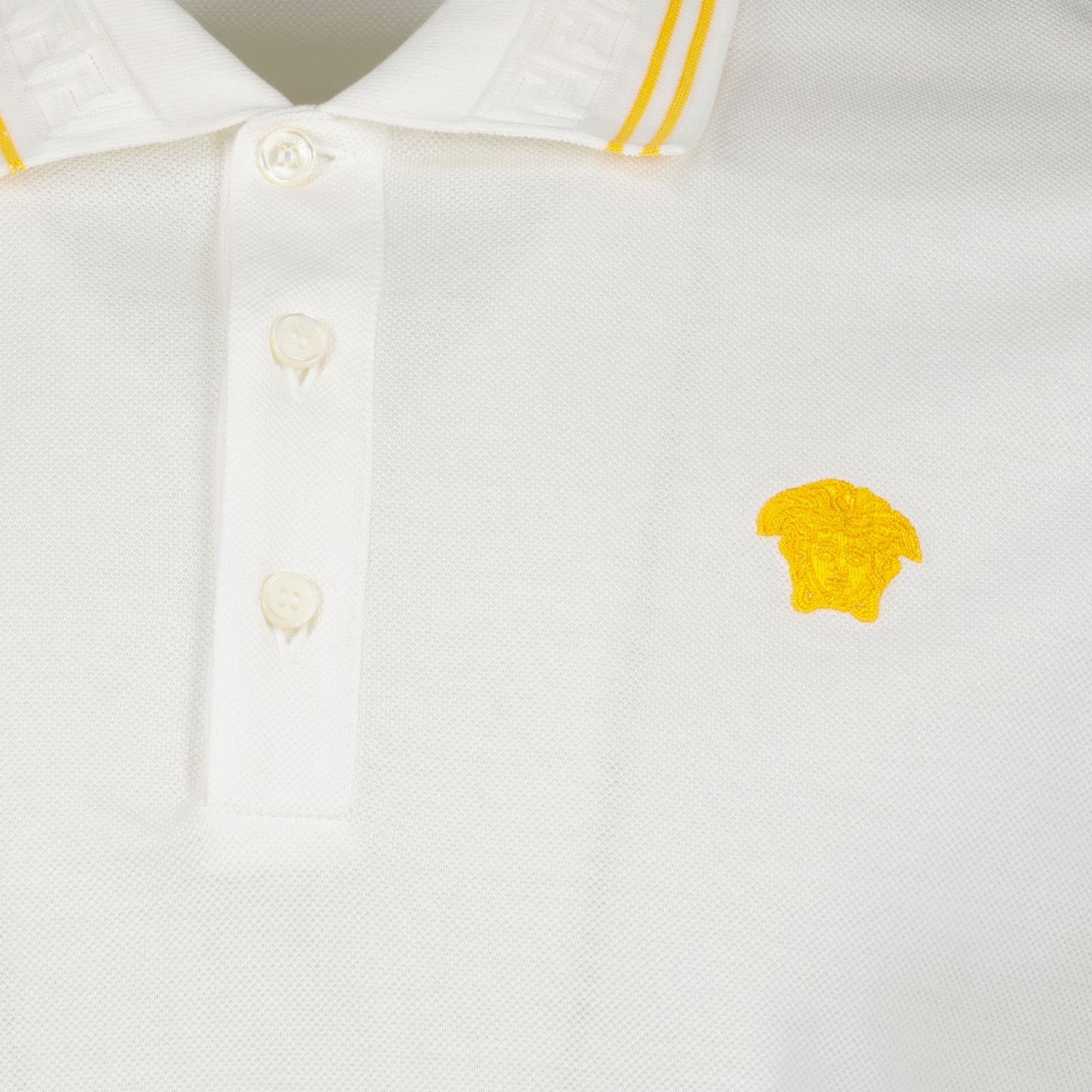 Polos Medusa Polo Versace Blanco Homme