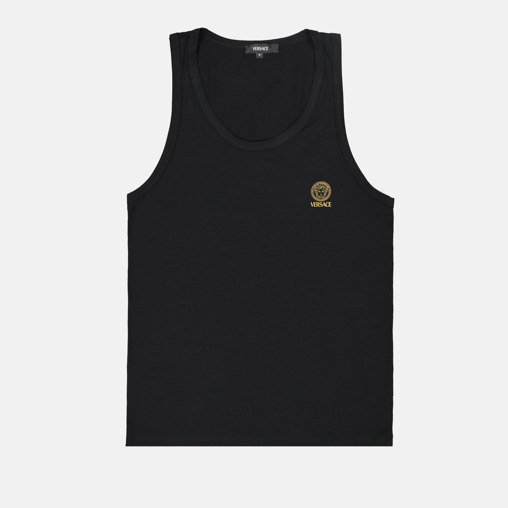 アンダーウェア・ホームウェア メドゥーサ タンクトップ Versace 黒 男