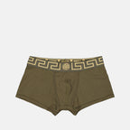 Sous-vêtements et homewear Boxer Medusa Greca Versace Vert Homme
