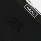 Sous-vêtements et homewear Boxer à logo Versace Noir Homme