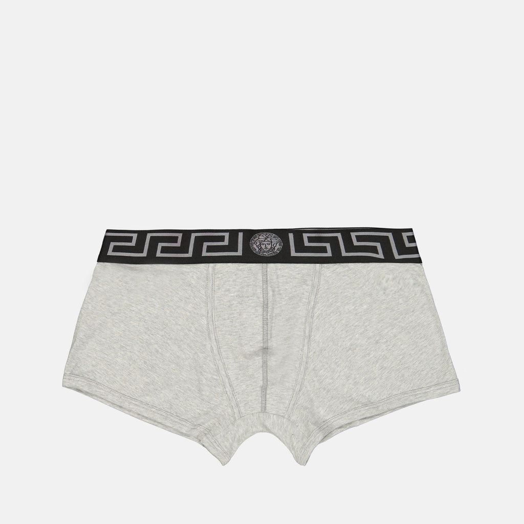 Sous-vêtements et homewear Boxer Medusa Greca Versace Gris Homme