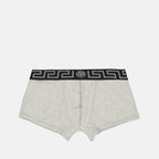 Sous-vêtements et homewear Boxer Medusa Greca Versace Gris Homme
