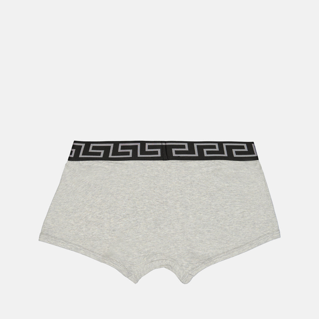 Sous-vêtements et homewear Boxer Medusa Greca Versace Gris Homme
