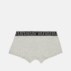 Sous-vêtements et homewear Boxer Medusa Greca Versace Gris Homme