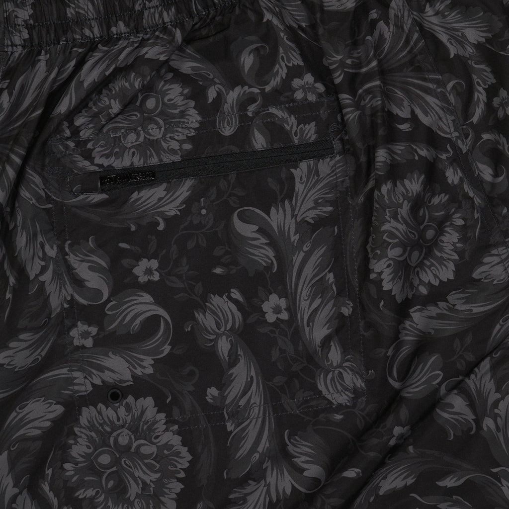 Beachwear Reversible Barocco Swim Shorts Versace Black Man