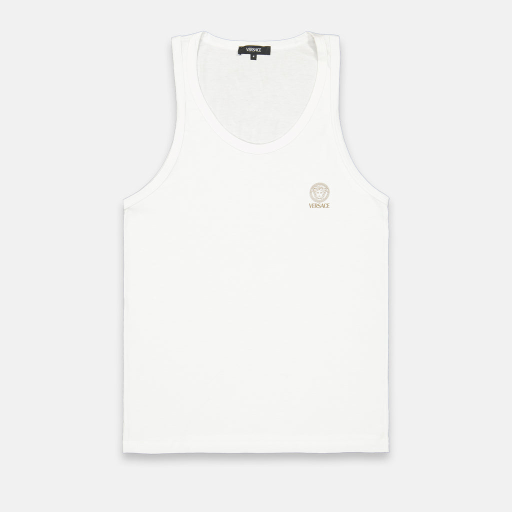 アンダーウェア・ホームウェア メドゥーサ タンクトップ Versace 白 男