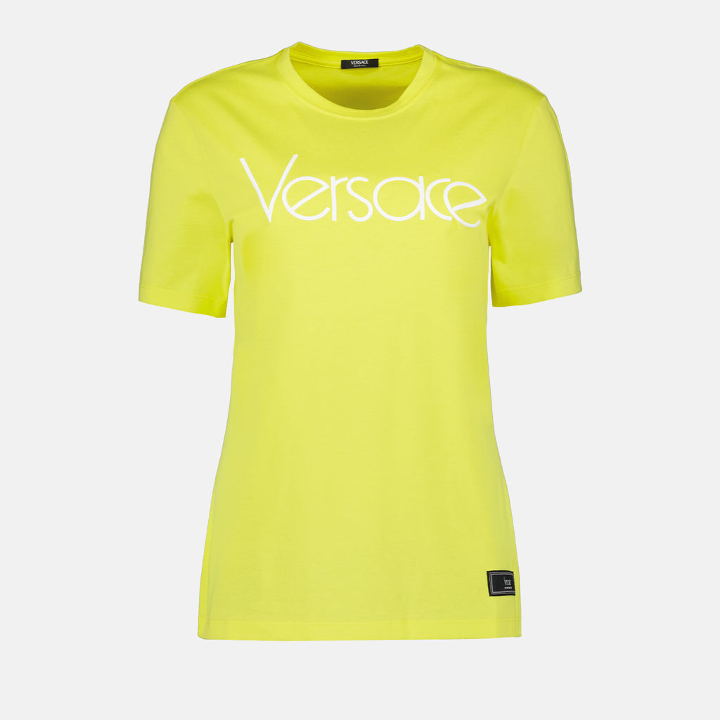 T-shirt T-shirt Re-Edition 1978 Versace Giallo Femme