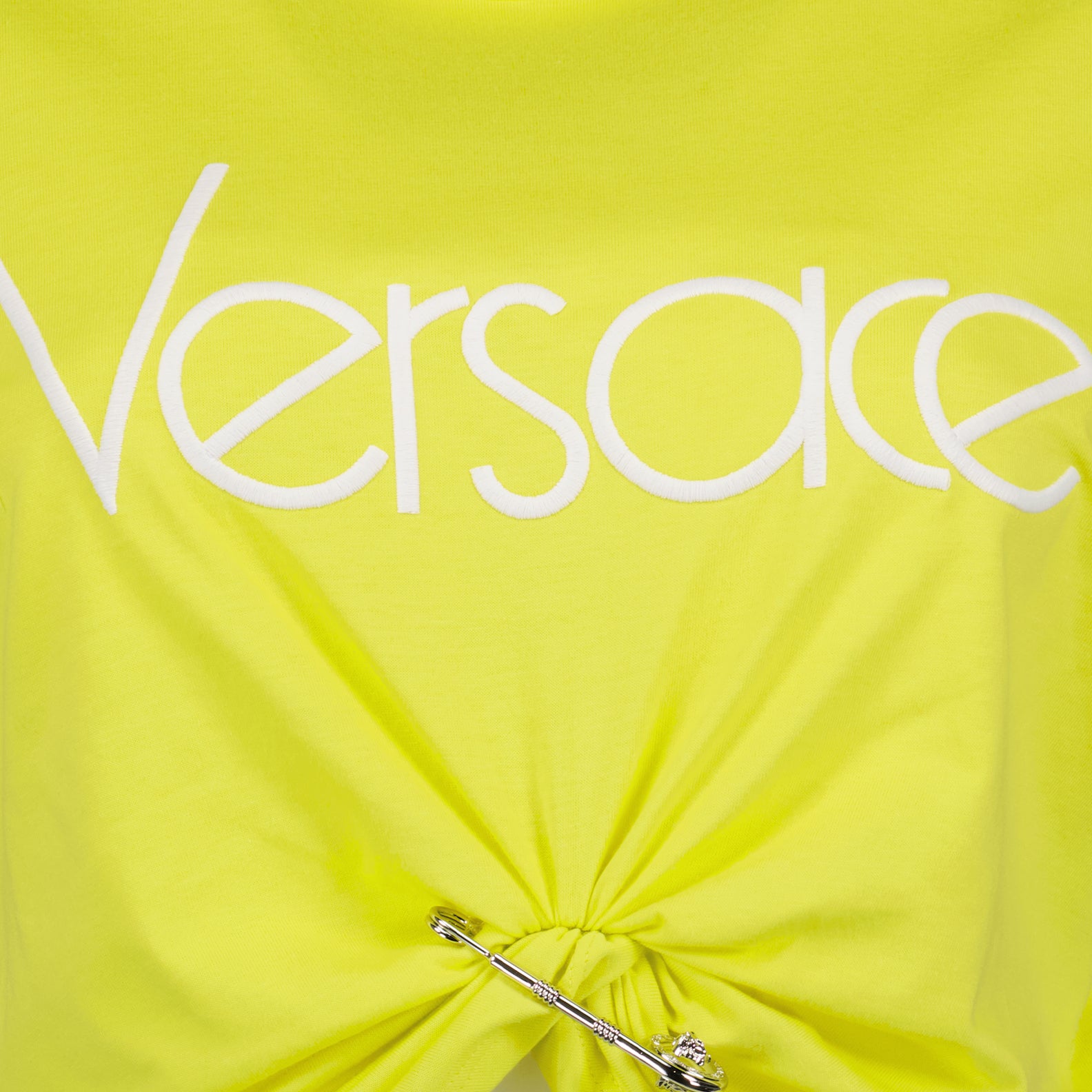 T-Shirts T-shirt crop 1978 Ré-Edition Versace Gelb Femme