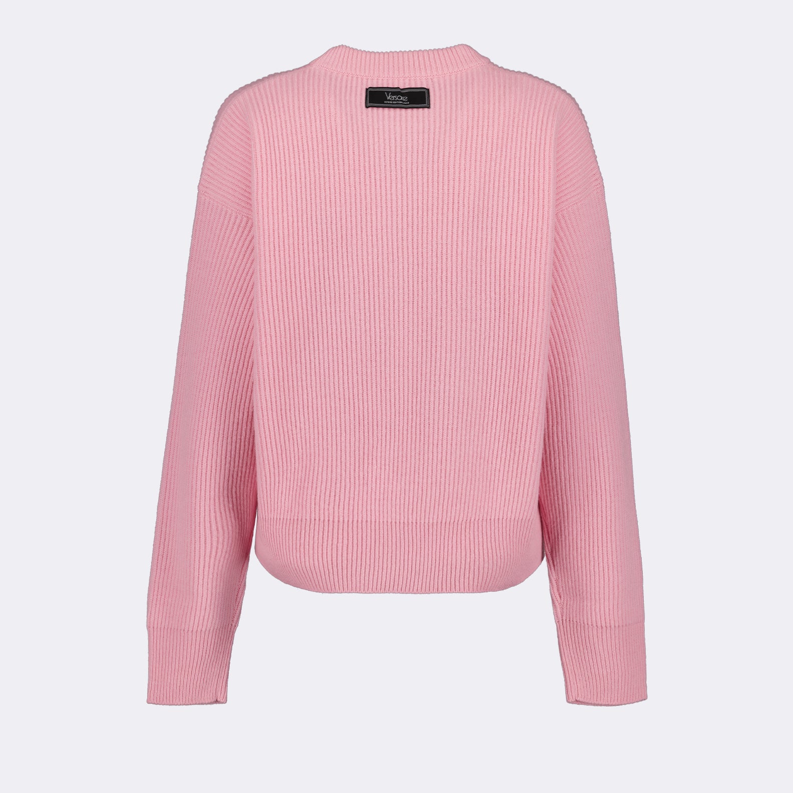 Maglieria Pull côtelé Versace Rosa Femme