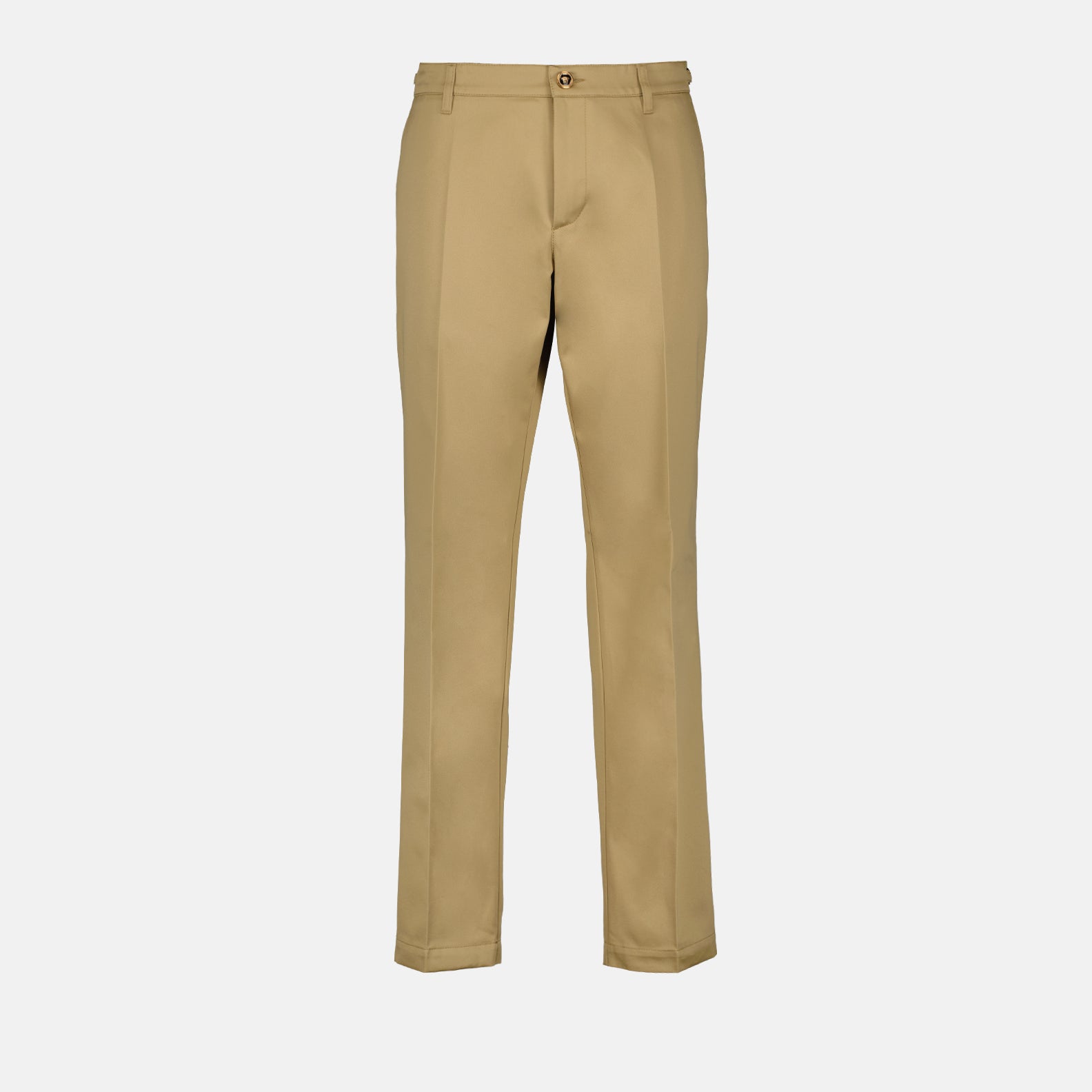 Pantalones Pantalones rectos Versace Beige Homme