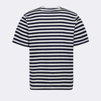 T-Shirts T-shirt marinière Versace Dunkelblau Homme