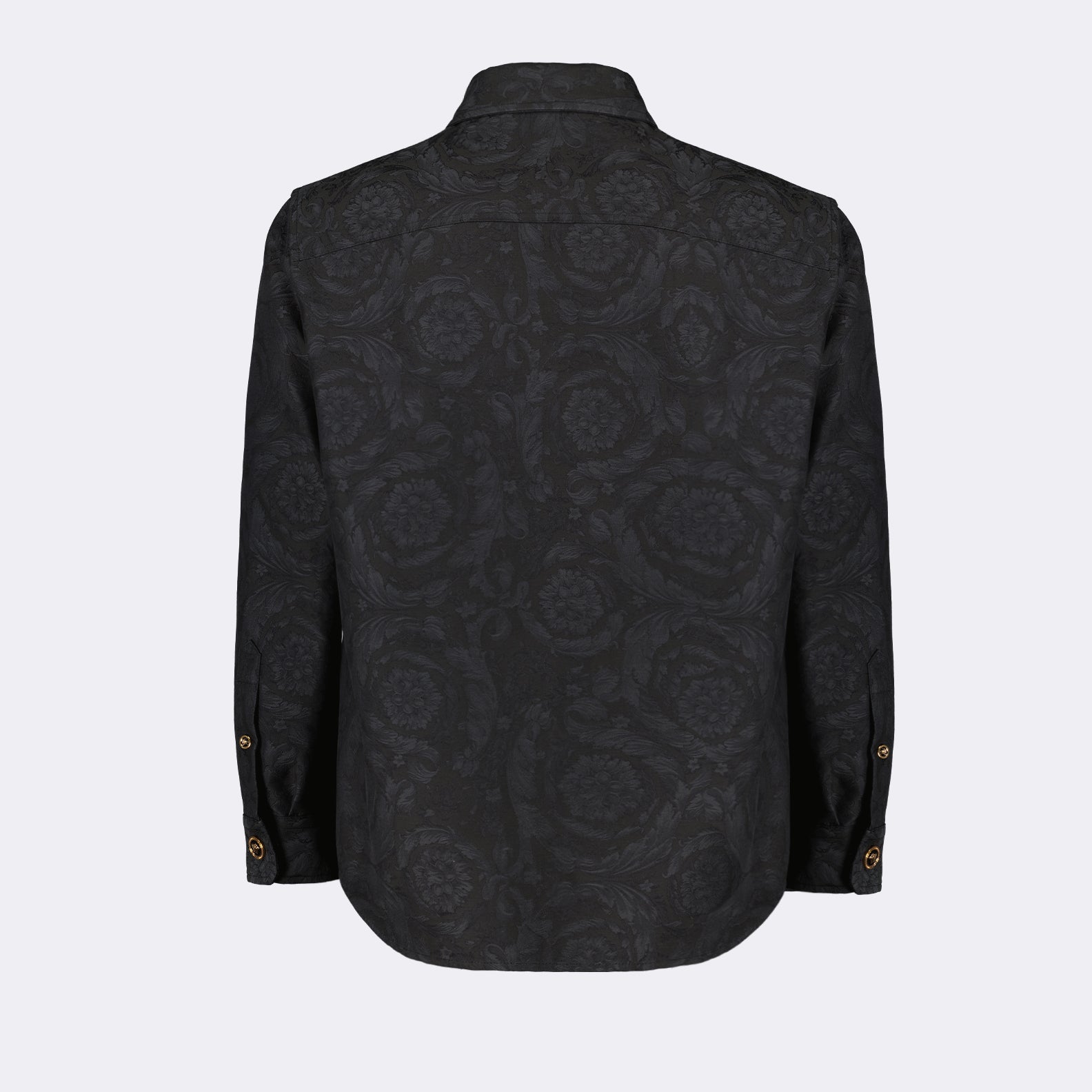 Vestes Veste chemise Barocco Versace Gris Homme