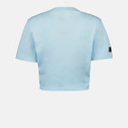 T-shirts T-shirt crop 1978 Ré-Edition Versace Bleu Femme