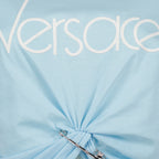 T-shirts T-shirt crop 1978 Ré-Edition Versace Bleu Femme