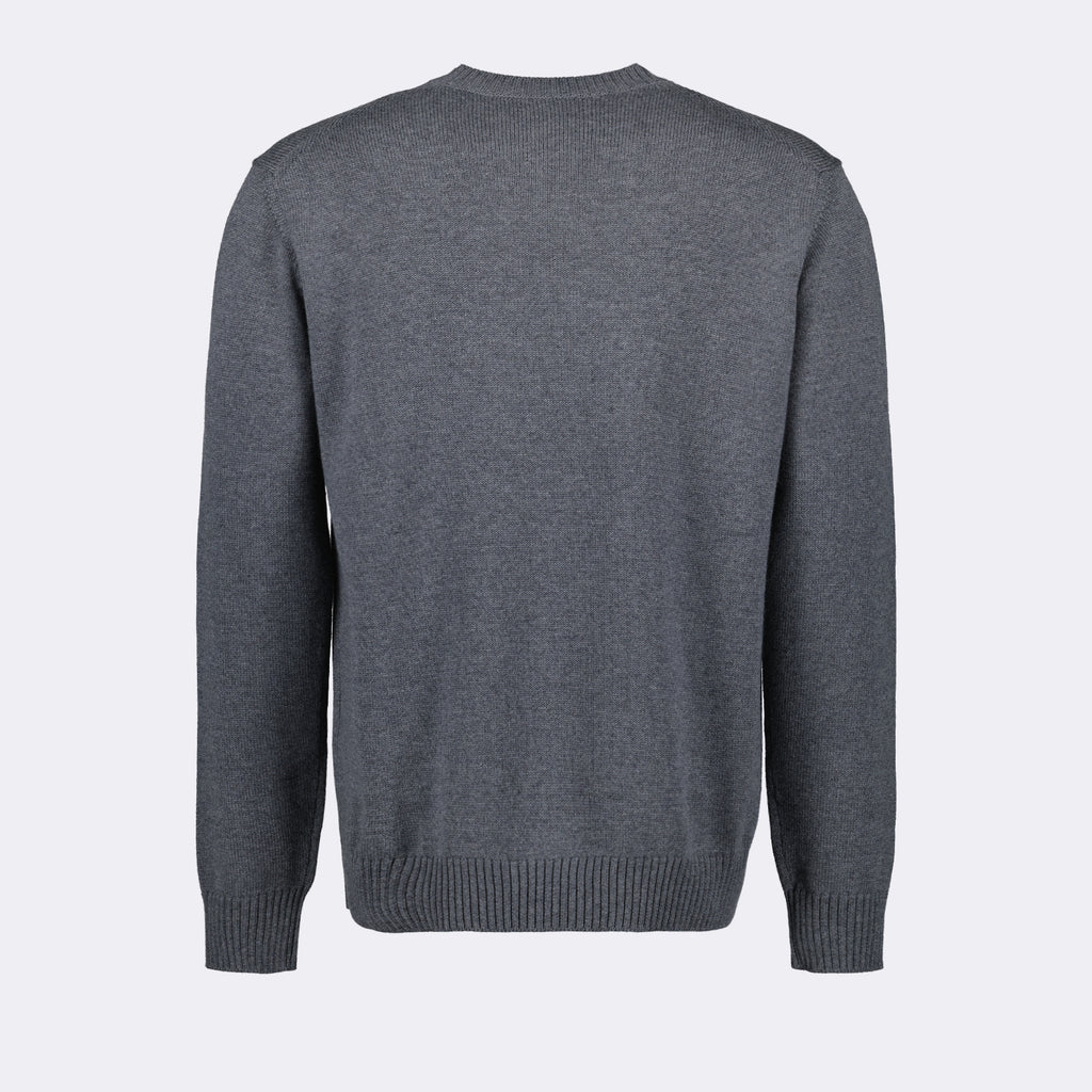 Prendas de punto Suéter Versace Milano Versace Gris Homme