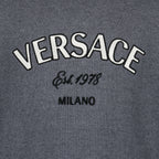Prendas de punto Suéter Versace Milano Versace Gris Homme