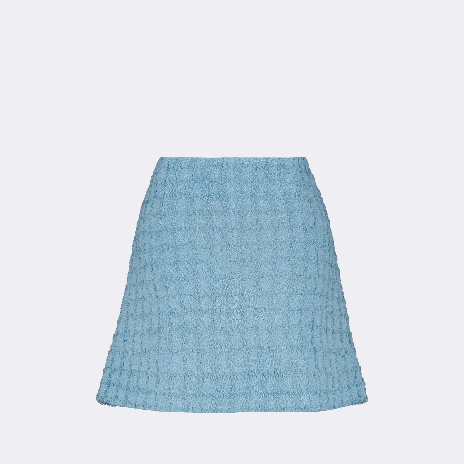 Jupes Mini-jupe en tweed Versace Bleu Femme