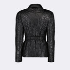 Giacche Veste matelassée Barocco Versace Nero Femme