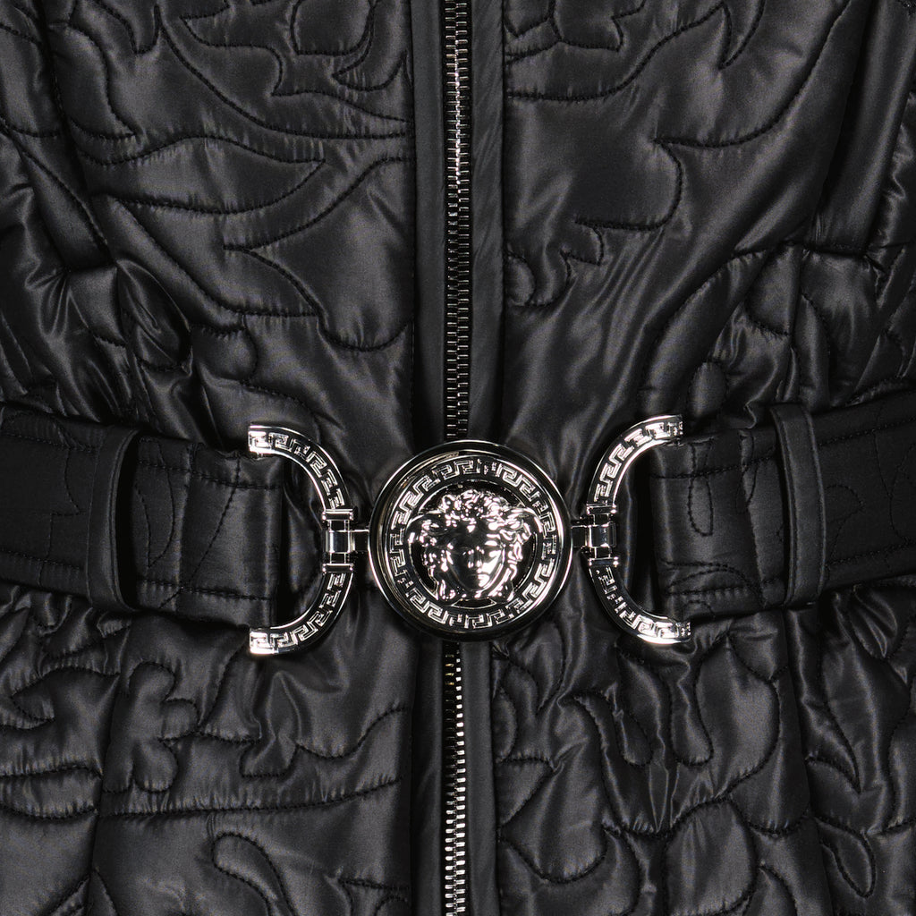 Giacche Veste matelassée Barocco Versace Nero Femme
