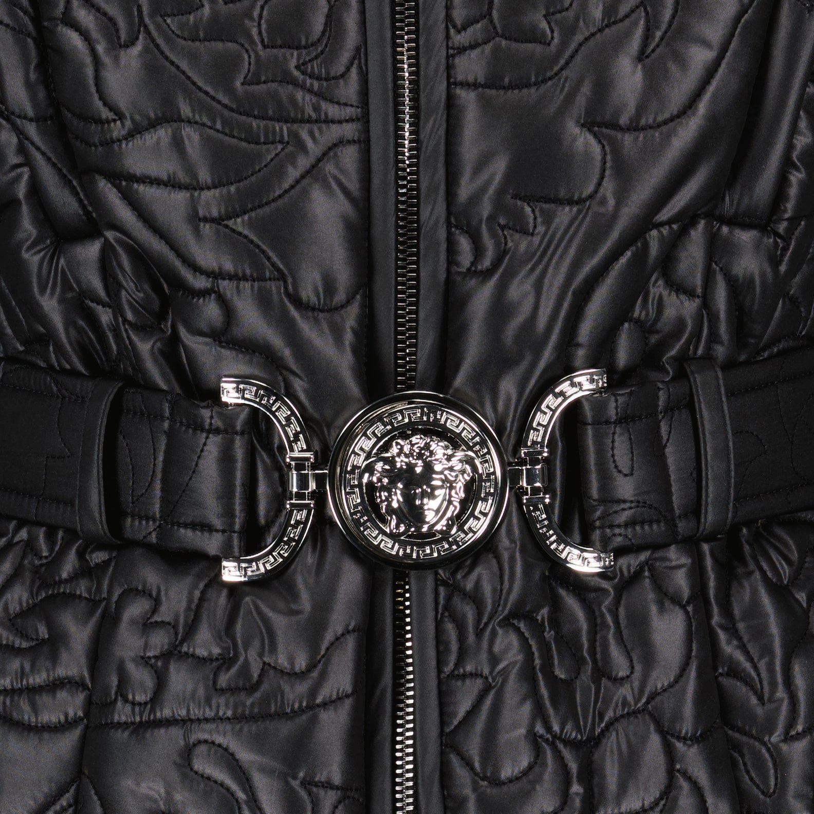 Giacche Veste matelassée Barocco Versace Nero Femme